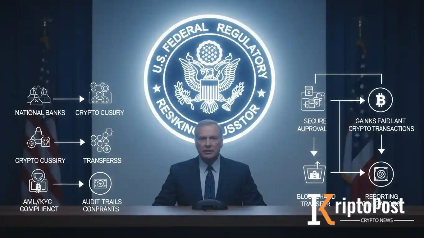ABD Bankacılık Denetleyicisi Ulusal Bankaların Kripto İşlemlerine Aracılık Yapmasına İzin Verdi