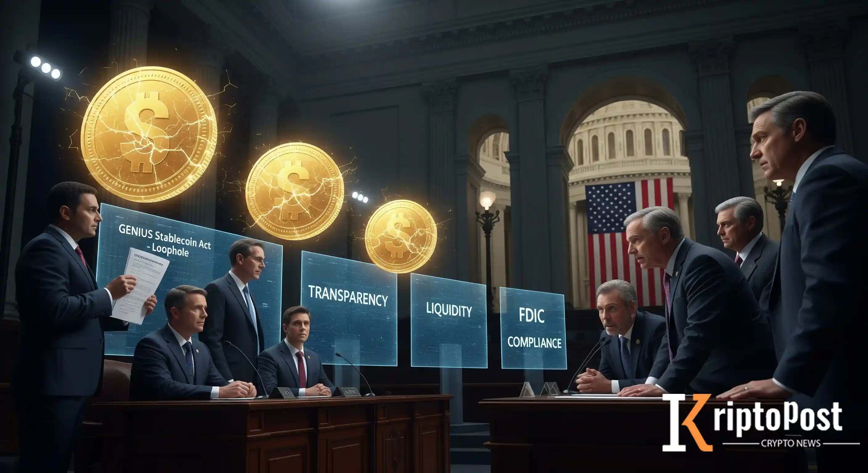 ABD Bankaları GENIUS Stablecoin Yasasında "Düzenleyici Açık" Nedeniyle Değişiklik İstiyor