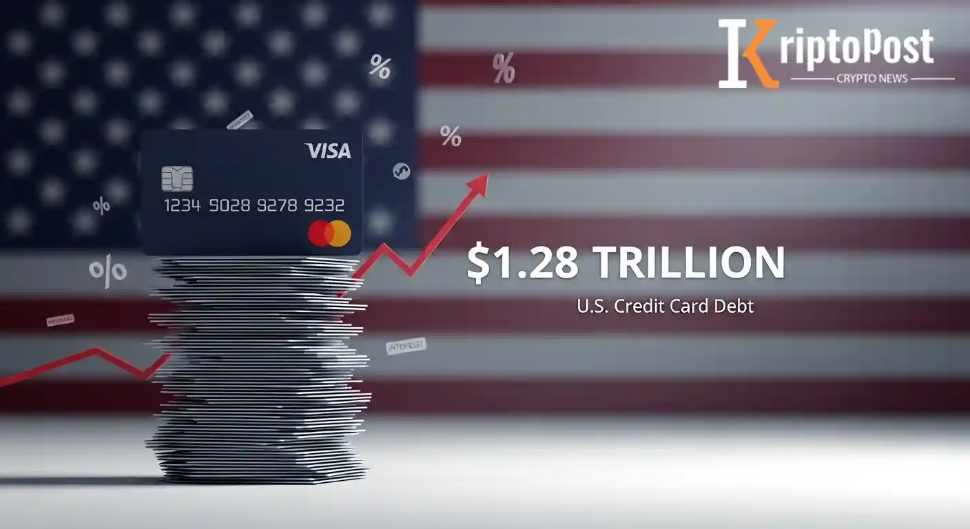 ABD'de Kredi Kartı Borcu 1,28 Trilyon Dolara Ulaştı