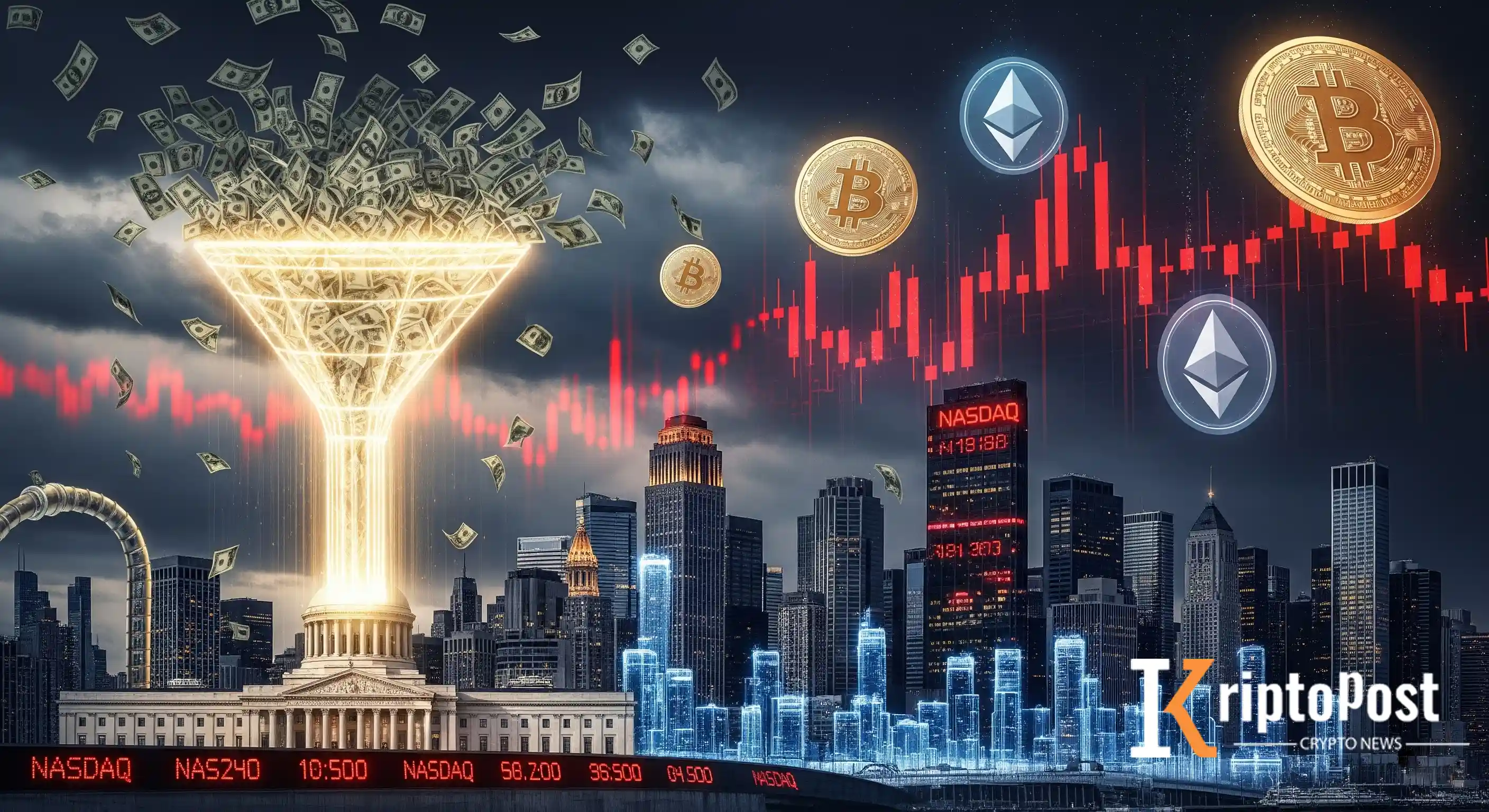 ABD Hazinesi’nin 400 Milyar Dolarlık Likidite Çekilişi Bitcoin Ve Altcoinleri Sarsıyor