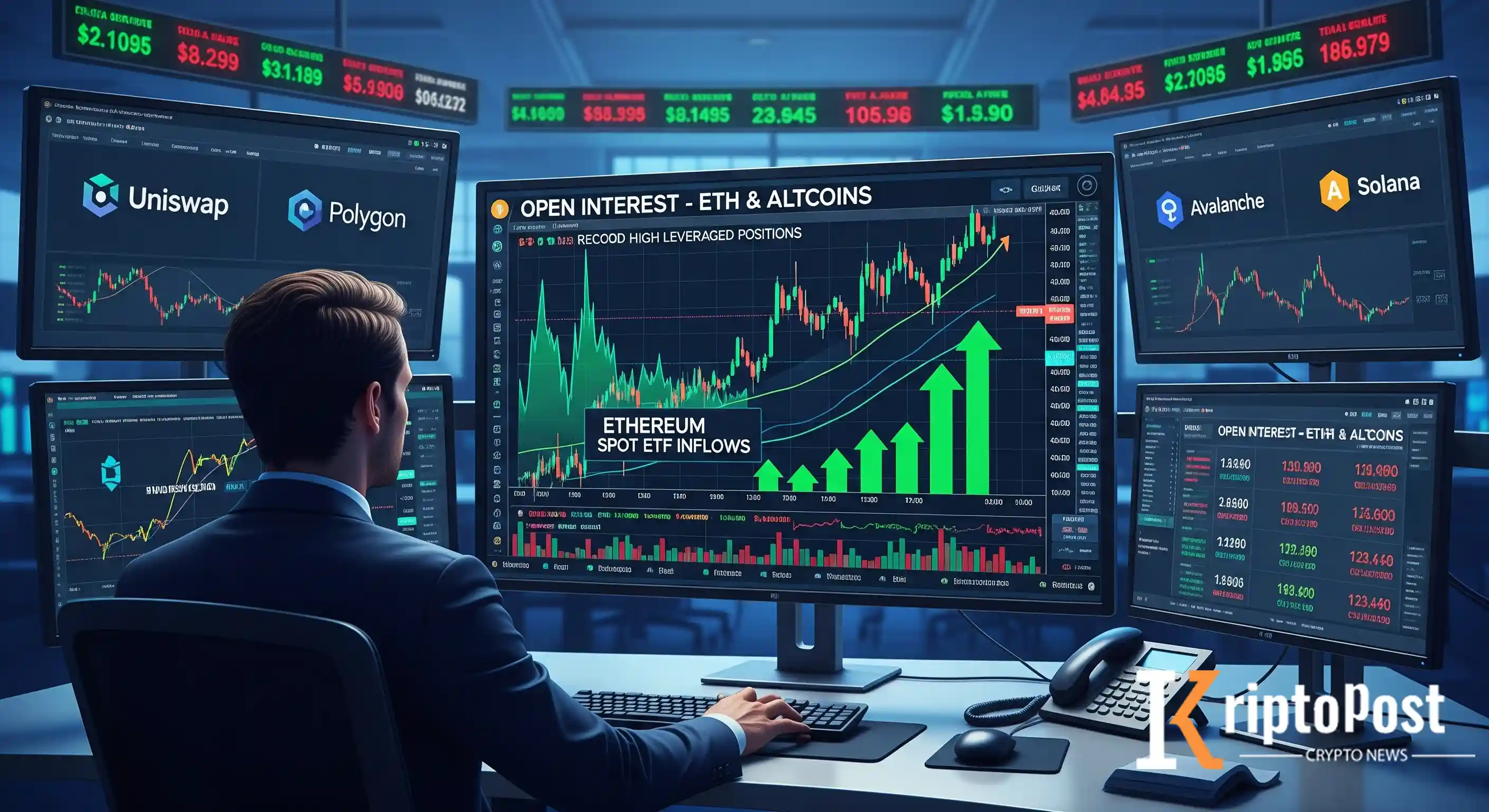 Altcoinlerde 47 Milyar Dolarlık Kaldıraç Rekoru: Ethereum'da Fiyat Volatilitesi ve Likidasyon Riski Artıyor