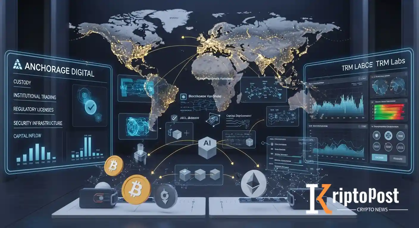 Anchorage Digital 100 Milyon Dolar Fon Sağladı, TRM Labs 70 Milyon Dolar Yatırım Aldı