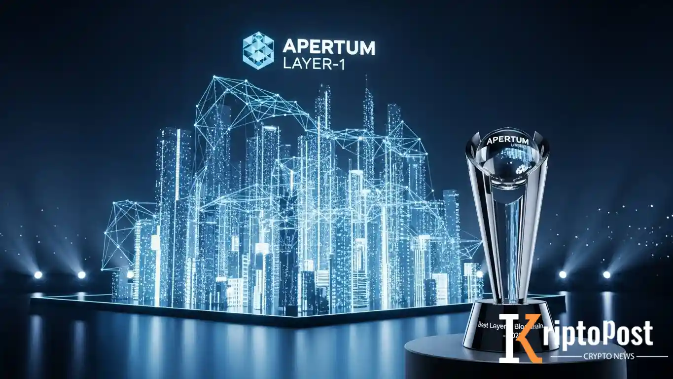 Apertum, crypto.news Ödülleri 2025’te “En İyi Layer-1 Blokzinciri” Ödülünü Kazandı