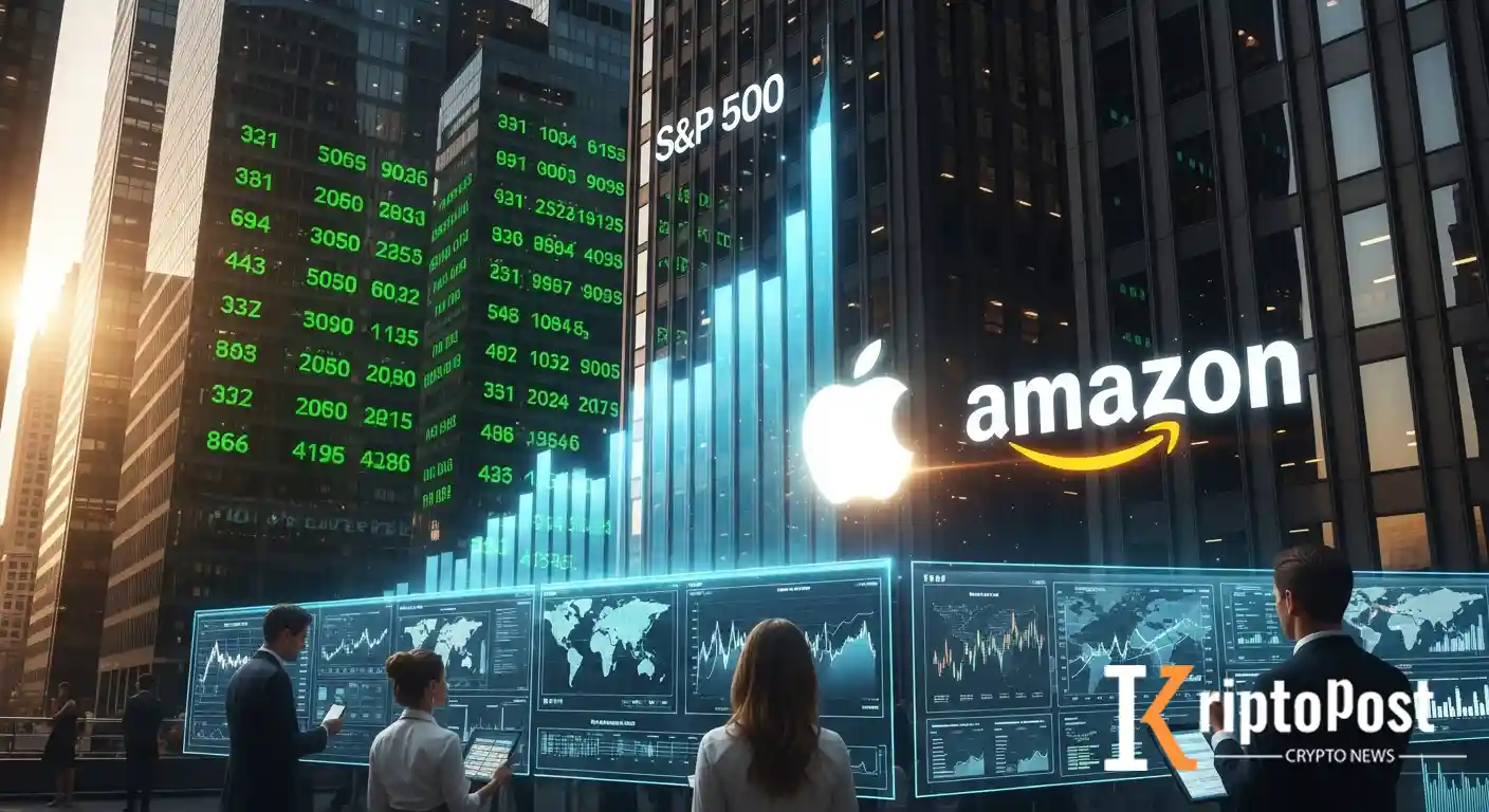 Apple Ve Amazon'un Kazançları Piyasayı Yükseltti: S&P 500 Ve Nasdaq Artışta
