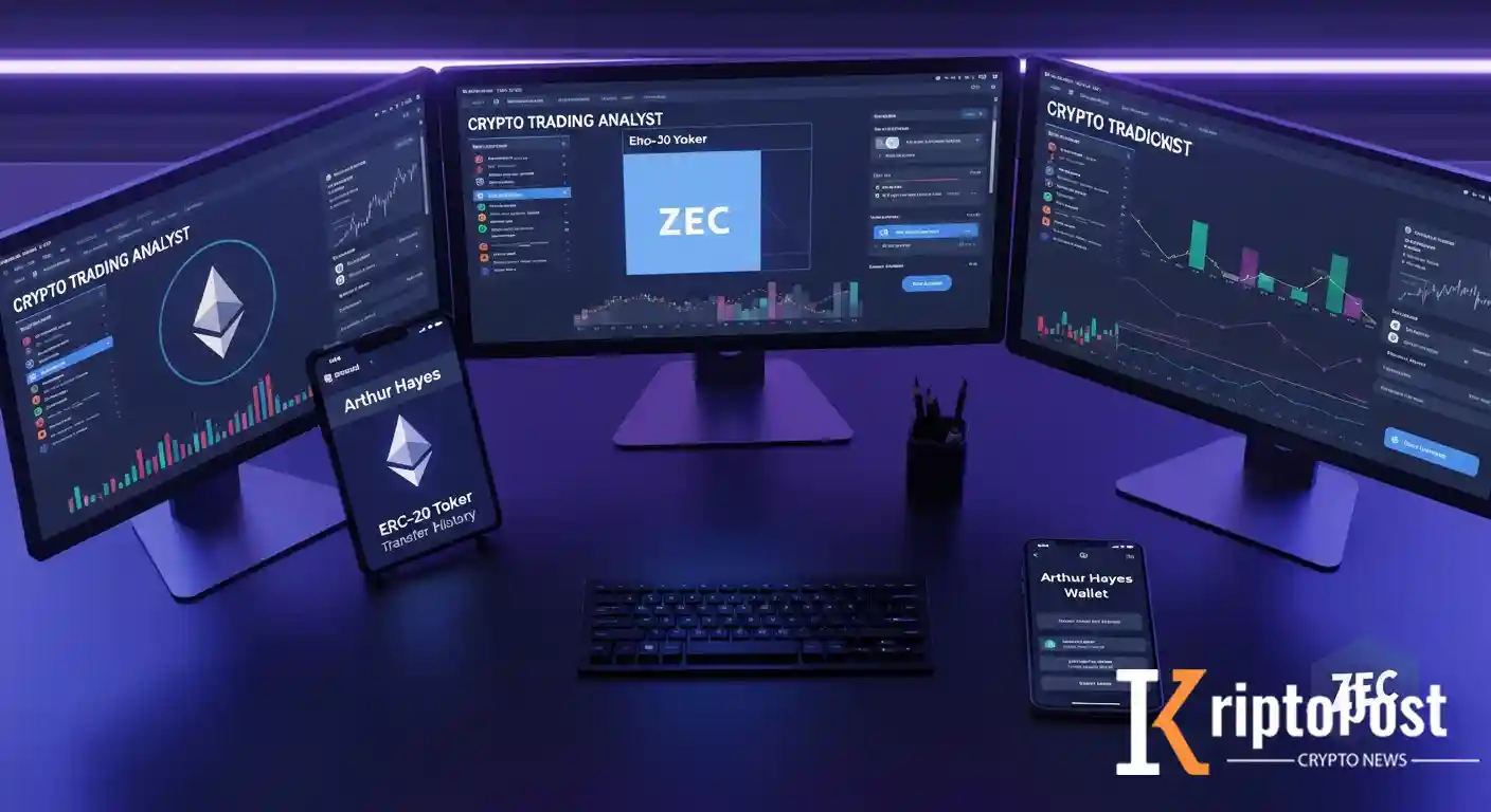 Arthur Hayes 2,5 Milyon Dolarlık ETH Ve Token Transferi Yaptı: ZEC Satın Alıyor Mu?