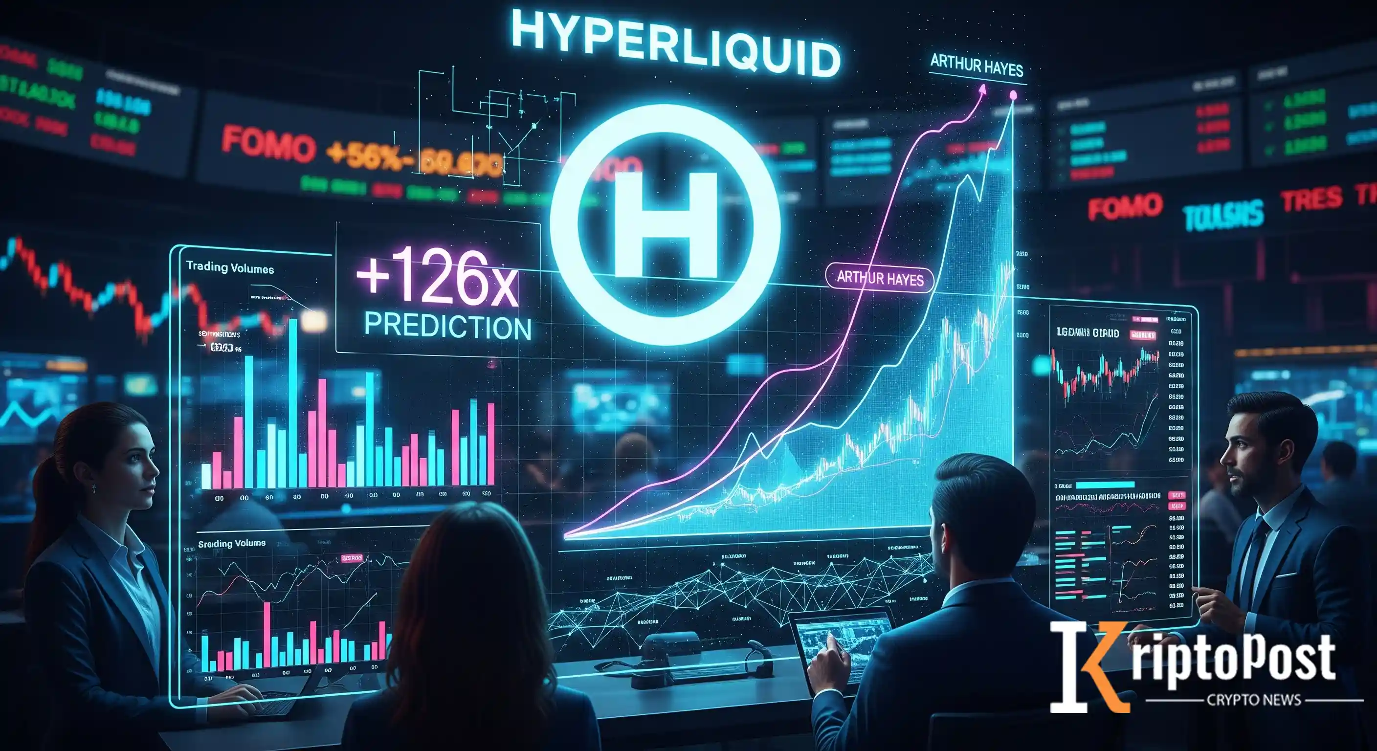 Arthur Hayes'in 126x Tahmini Sonrası Hyperliquid Fiyatında Ralli