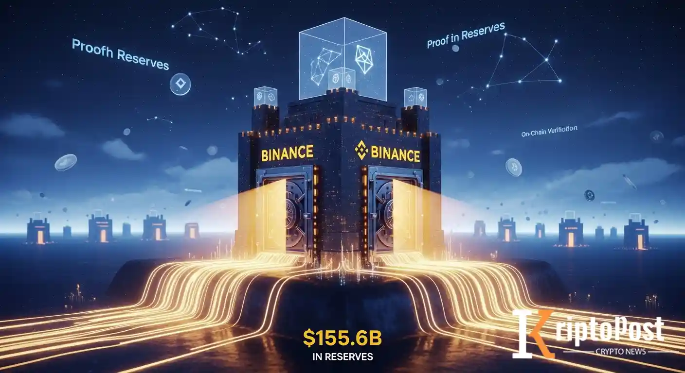 Binance 155,6 Milyar Dolarlık Varlıkla Kanıt-Rezerv Sıralamasında Zirveye Yerleşti