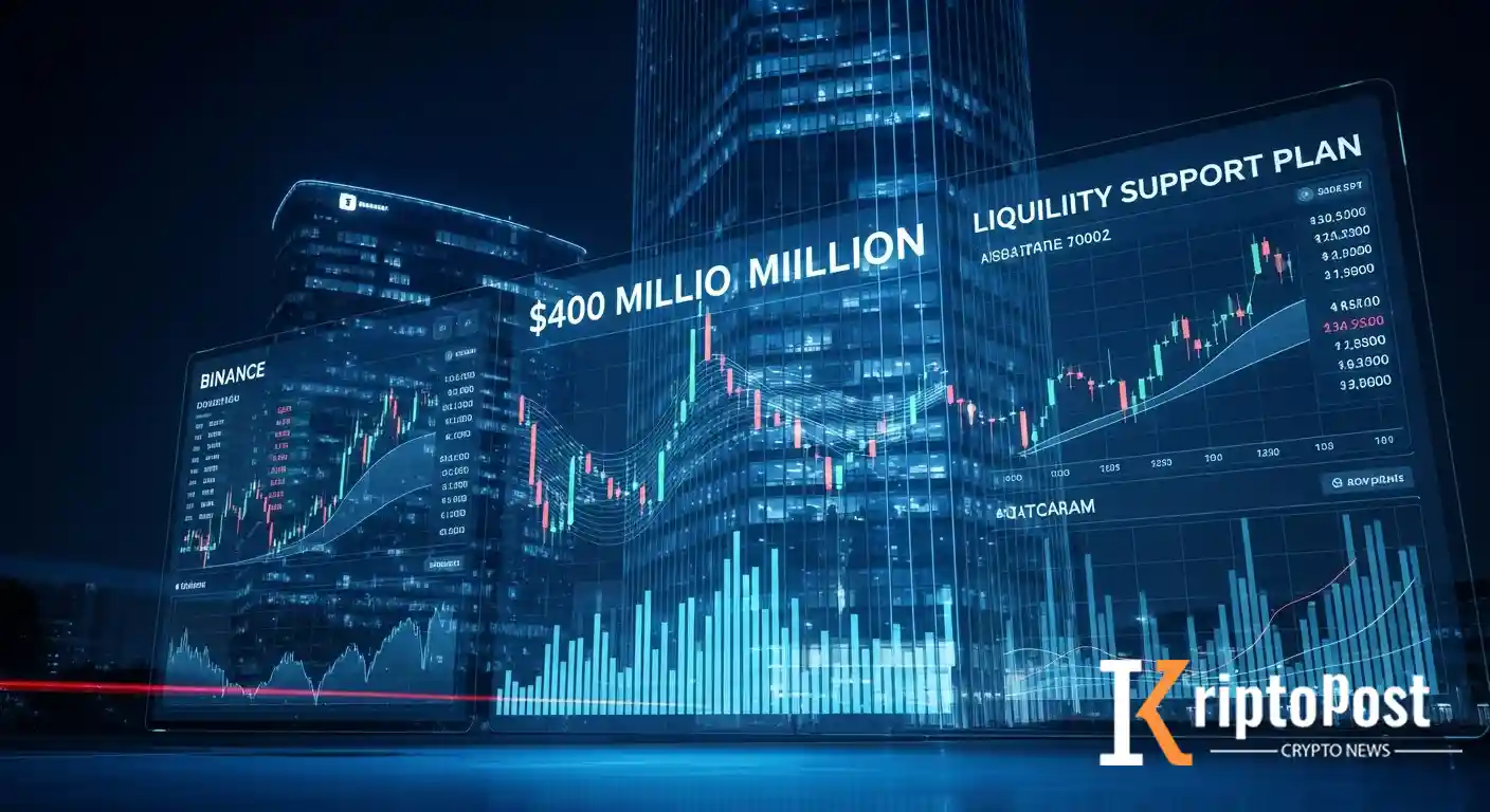 Binance 400 Milyon Dolarlık Destekle Kripto Piyasasındaki Sert Düşüşü Dizginlemeye Çalışıyor