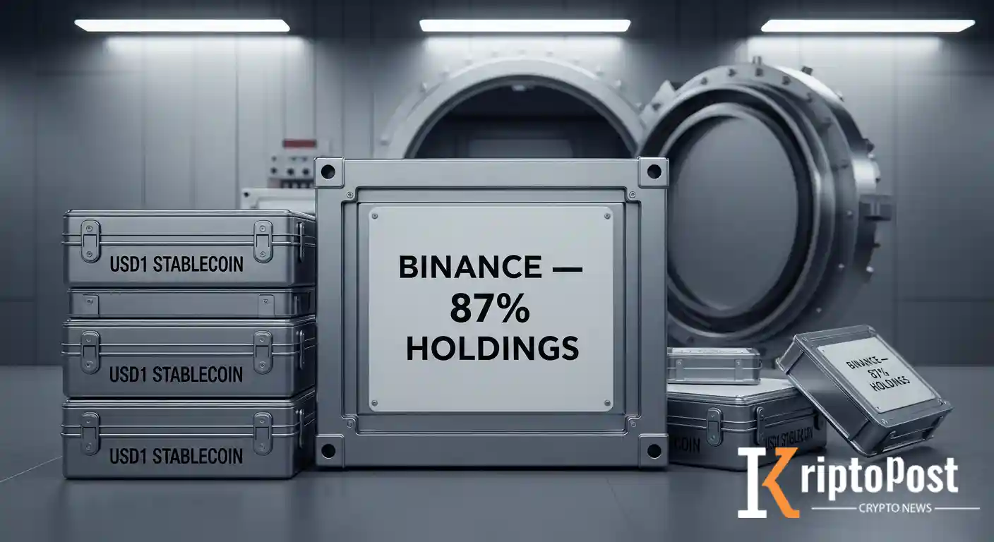 Binance, Forbes'e Göre Trump Bağlantılı USD1 Stablecoin Arzının Yaklaşık %87'sini Elinde Tutuyor
