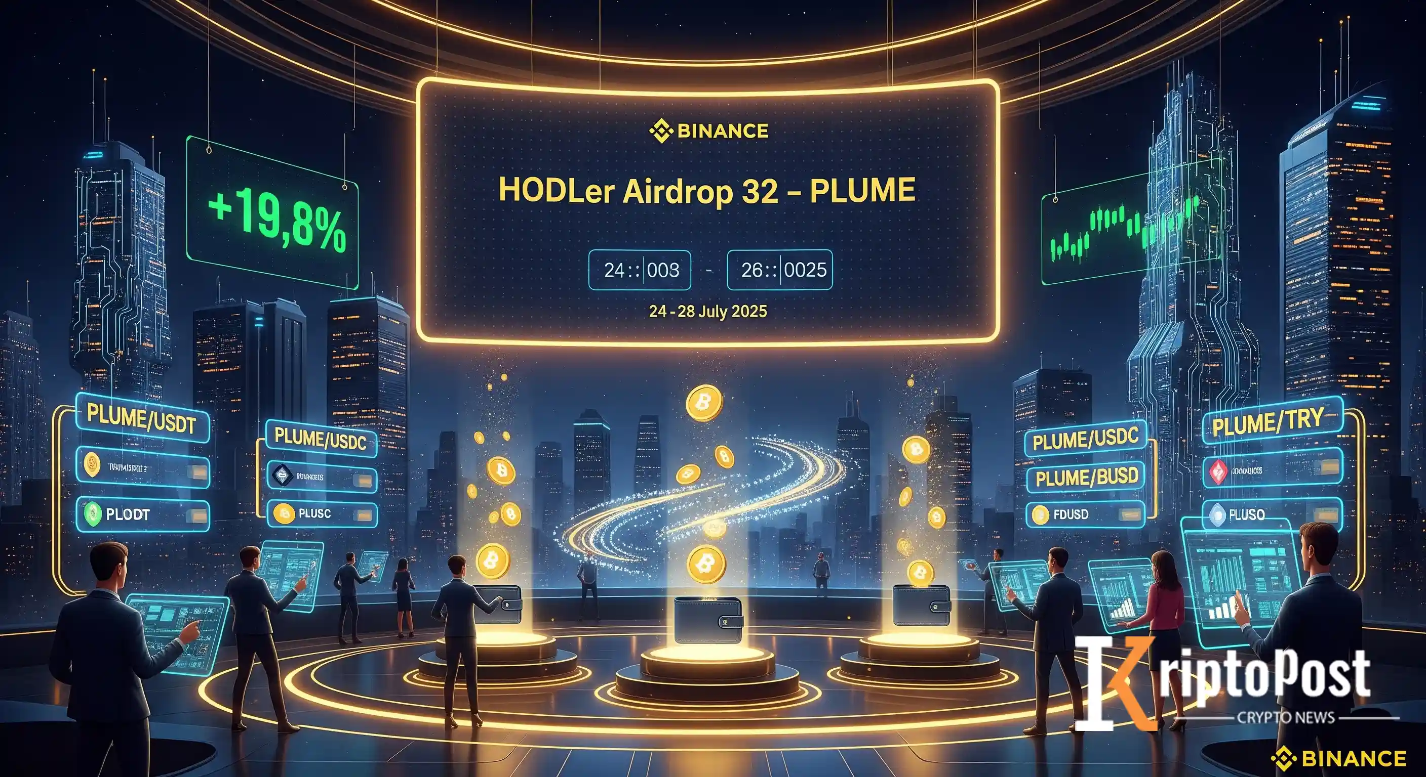 Binance'ten Airdrop Duyurusu: Listelenecek Altcoin PLUME ve Fiyatı Yükseldi