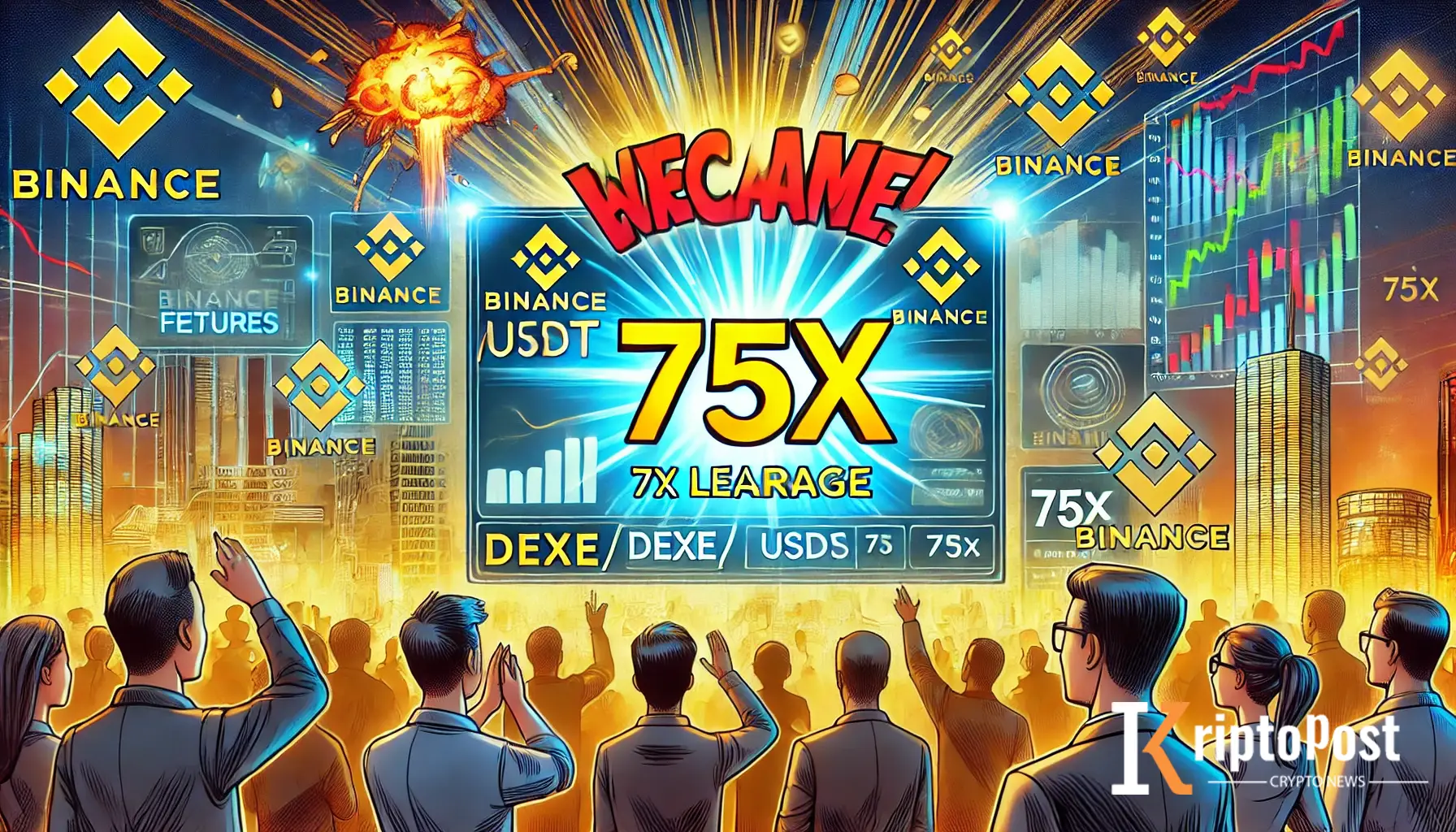 Binance Yeni Altcoin DEXE'yi Vadelide 75x Kaldıraçlı Listeledi