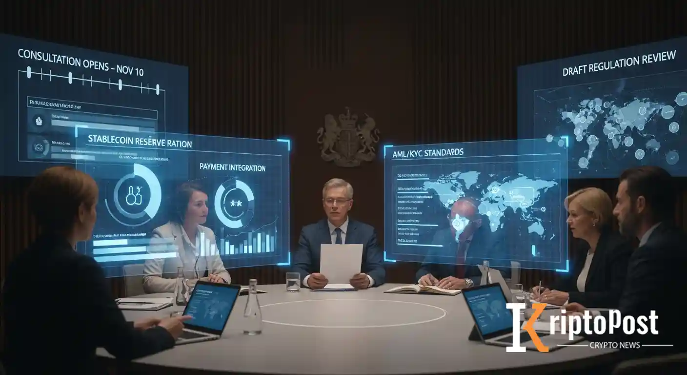 Birleşik Krallık 10 Kasım'da Stablecoin Düzenlemesi İçin Konsültasyonu Başlatıyor