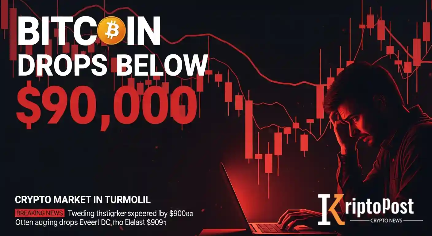 Bitcoin 90 Bin Doların Altında: Küresel Satış Dalgası ve Jeopolitik Endişeler Riskli Varlıkları Sarsıyor