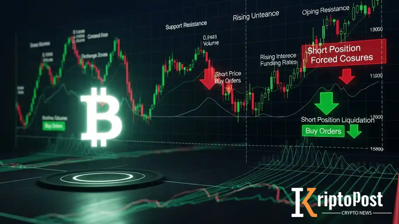 Bitcoin Boğaları Ilımlı Boğa Döneminde Kısa Pozisyonların Yukarı Baskısını Yönetiyor