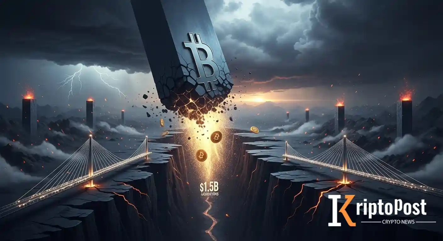 Bitcoin'de %13 Düşüş: 1,5 Milyar Dolar Tasfiye, Likidite Ve İlgi Azaldı