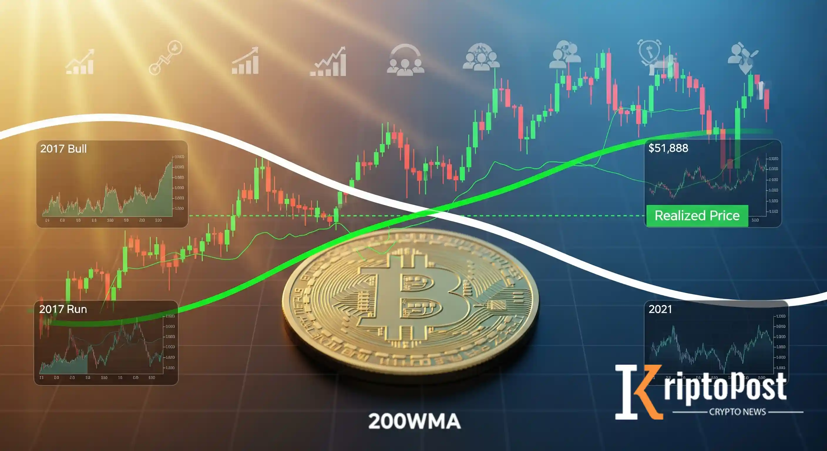 Bitcoin’de Kritik Kırılma: Gerçekleşen Fiyat 200WMA’yı Aştı, Boğa Koşusu İhtimali Güçlendi