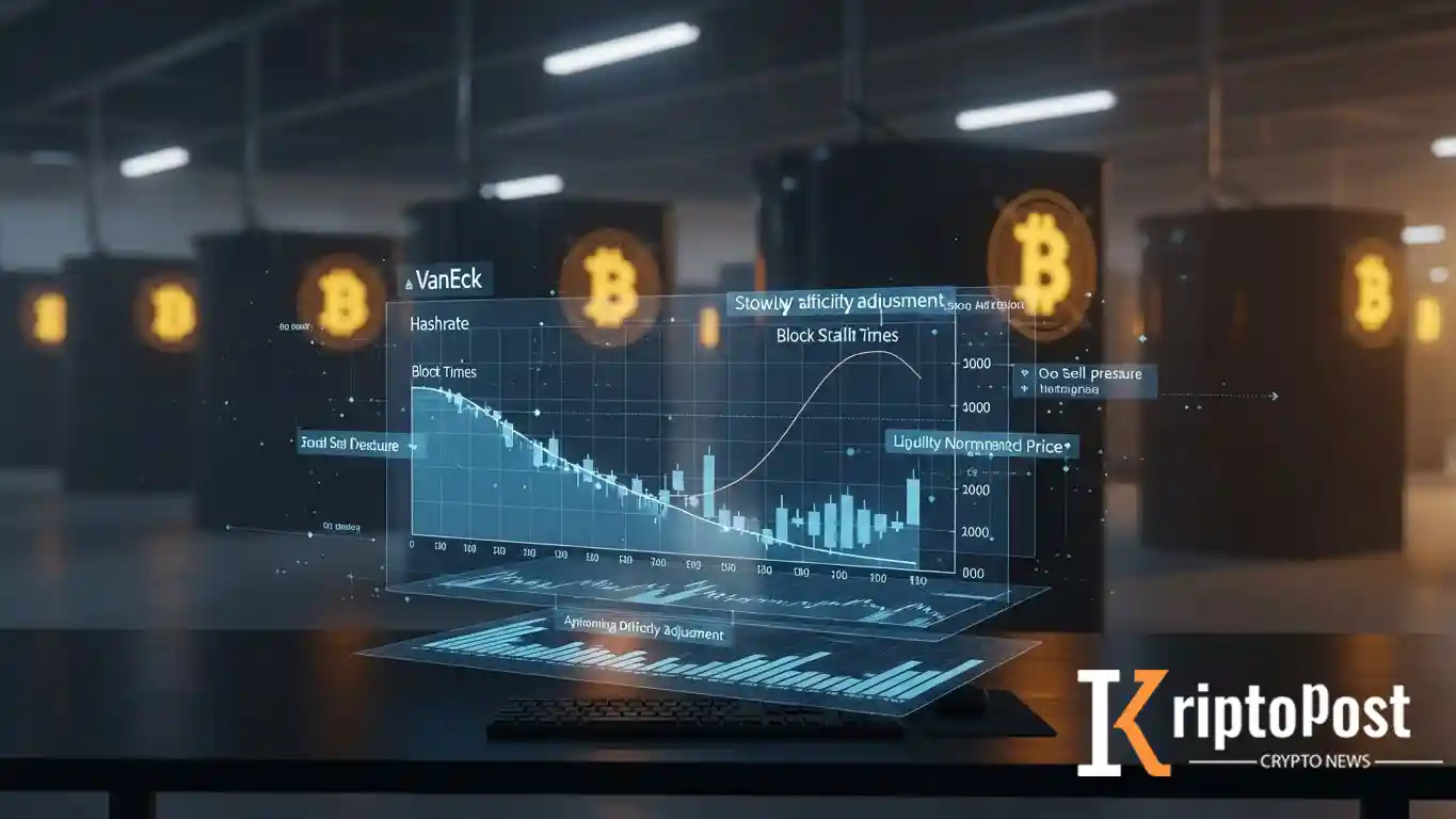 Bitcoin Hashrate Düşüşü Olası Fiyat Toparlanmasının Sinyalini Veriyor: VanEck