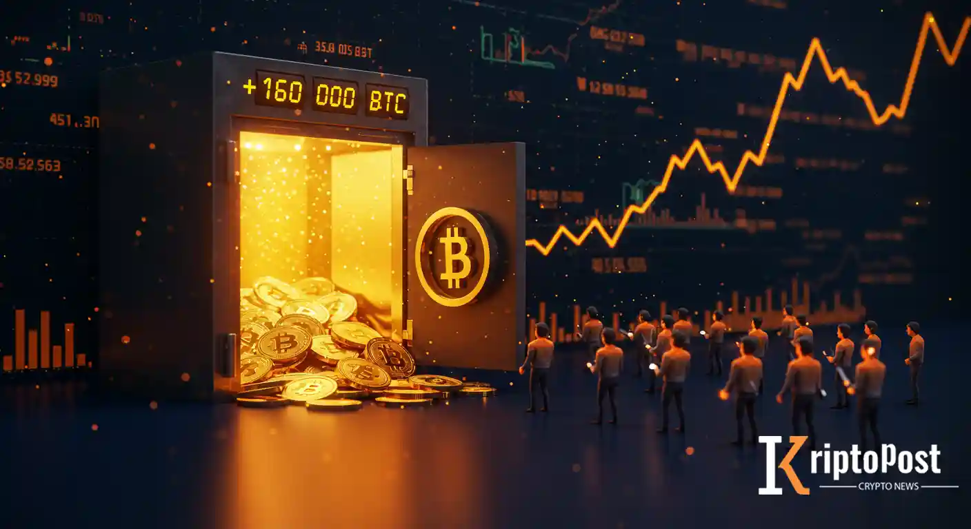 Bitcoin Talebi Zirvede: Yatırımcılar Son 30 Günde 160 Bin BTC Biriktirdi