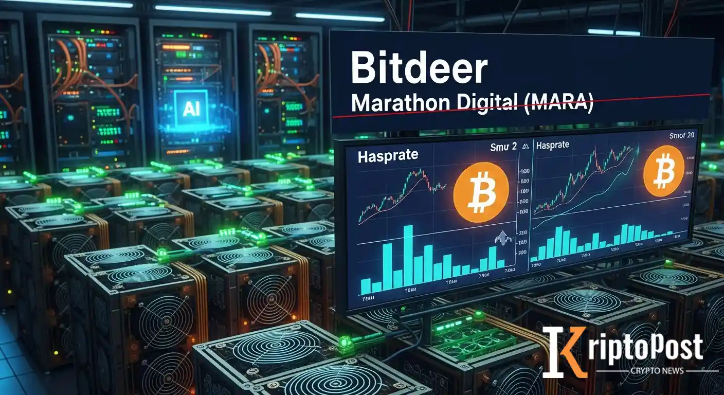 Bitdeer Hashrate’te MARA’yı Geride Bıraktı ve Yapay Zekâya Yöneliyor