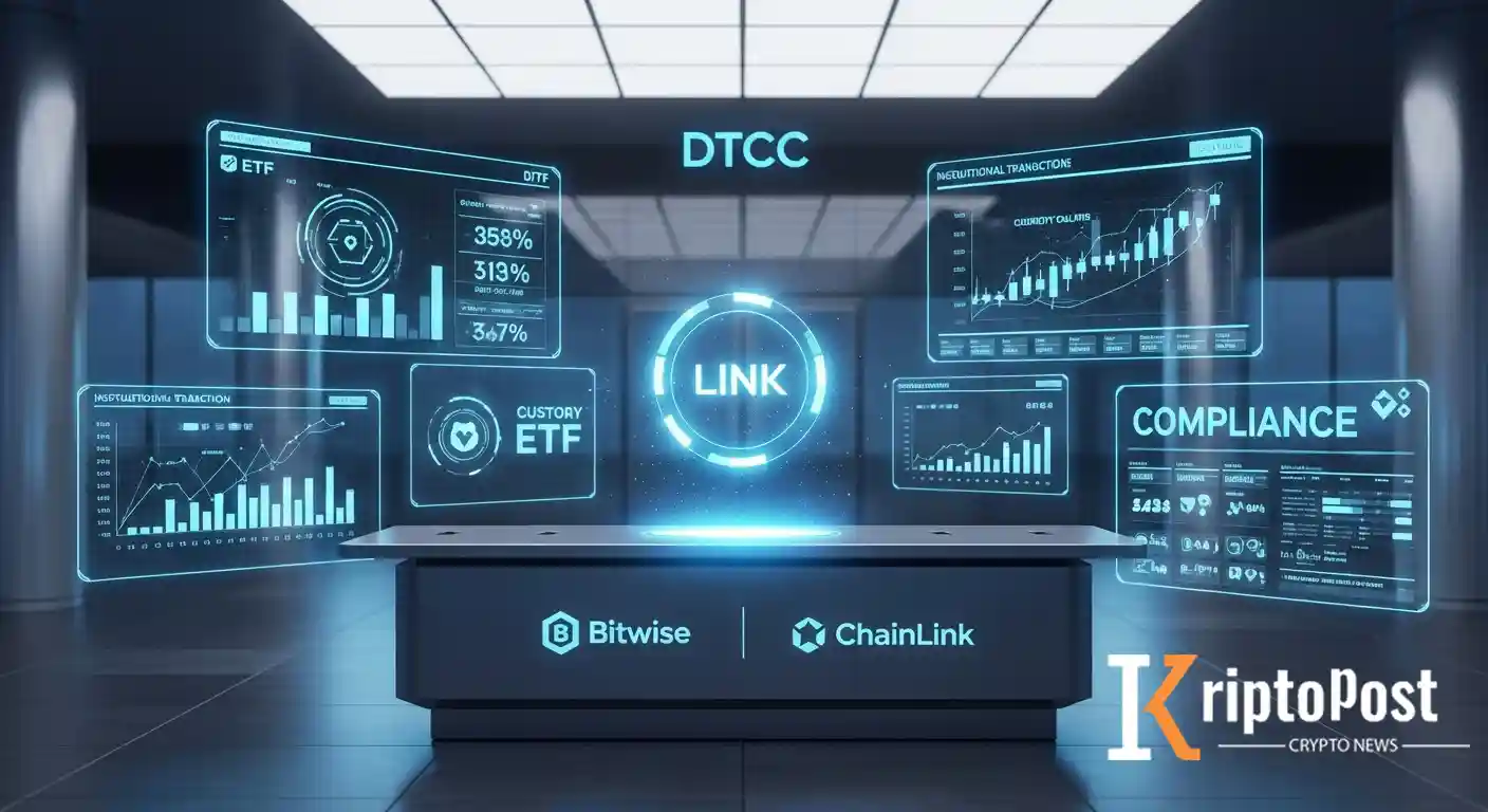 Bitwise'ın Chainlink ETF'si DTCC'ye Giriş Yaptı, LINK Fiyatı %5 Düştü