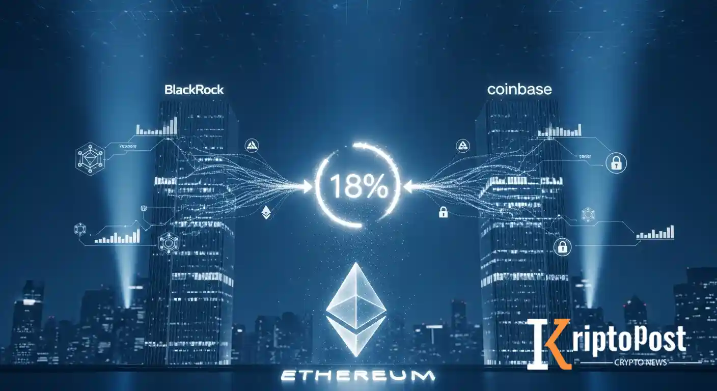 BlackRock ve Coinbase, ETH ETF Staking Gelirinden %18 Pay Alacak