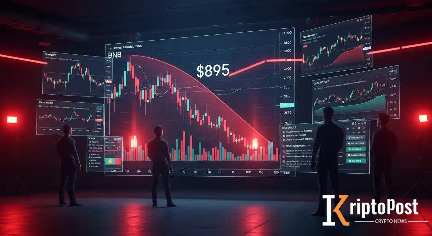 BNB 895 Dolara Geriledi: Teknik Göstergeler Zayıflamayı Sürüyor