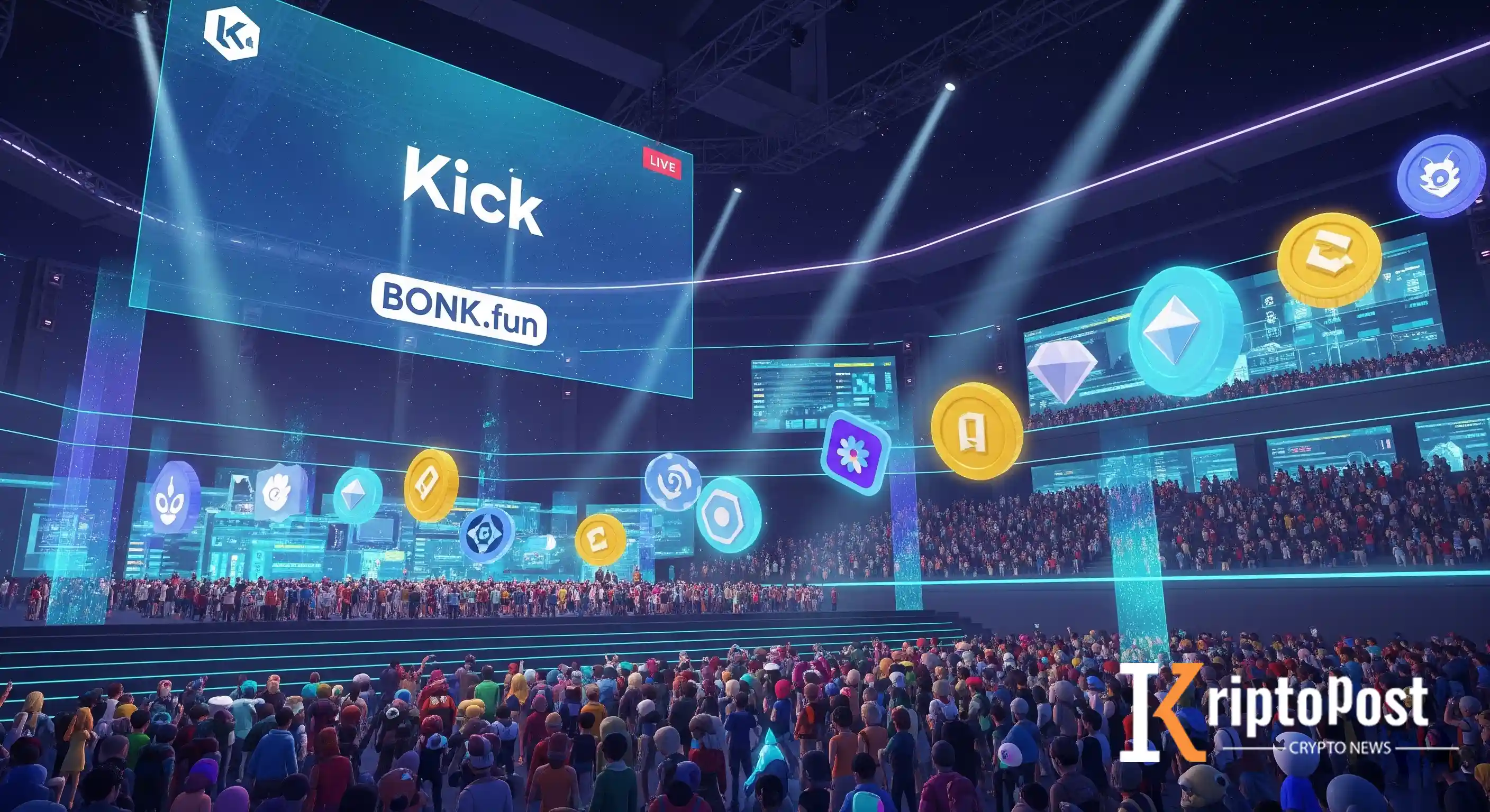 BONK.FUN İLE KICK Ortaklığı: Canlı Yayınlar Web3 Üzerinden Buluşuyor