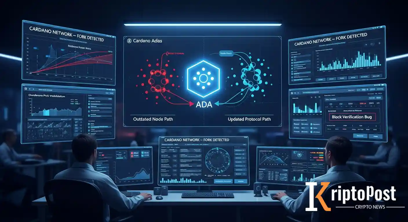 Cardano Ağında Yazılım Açığı Sonrası Çatallanma Yaşandı