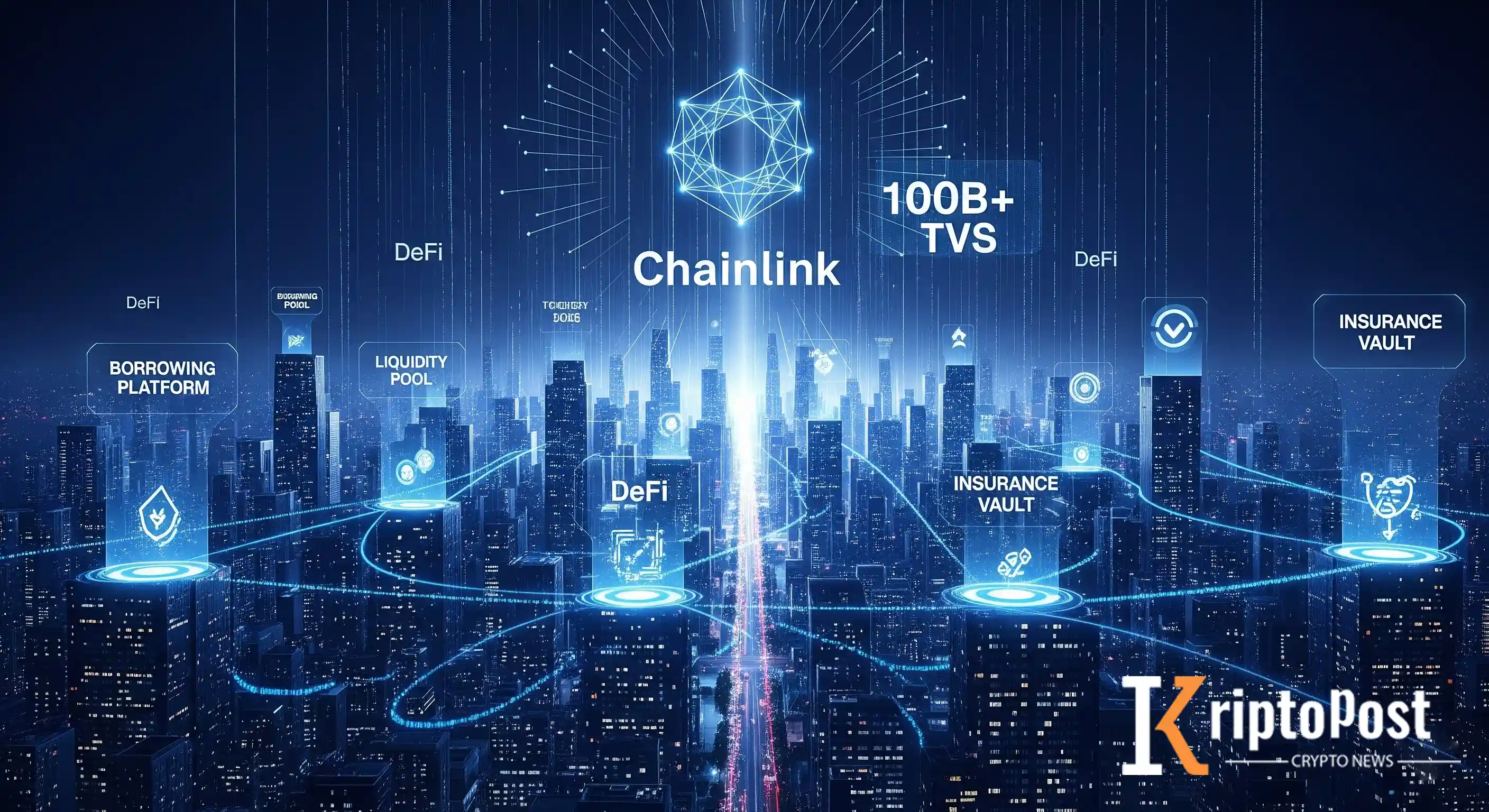 Chainlink Toplam Güvence Değeri 100 Milyar Dolara Ulaştı