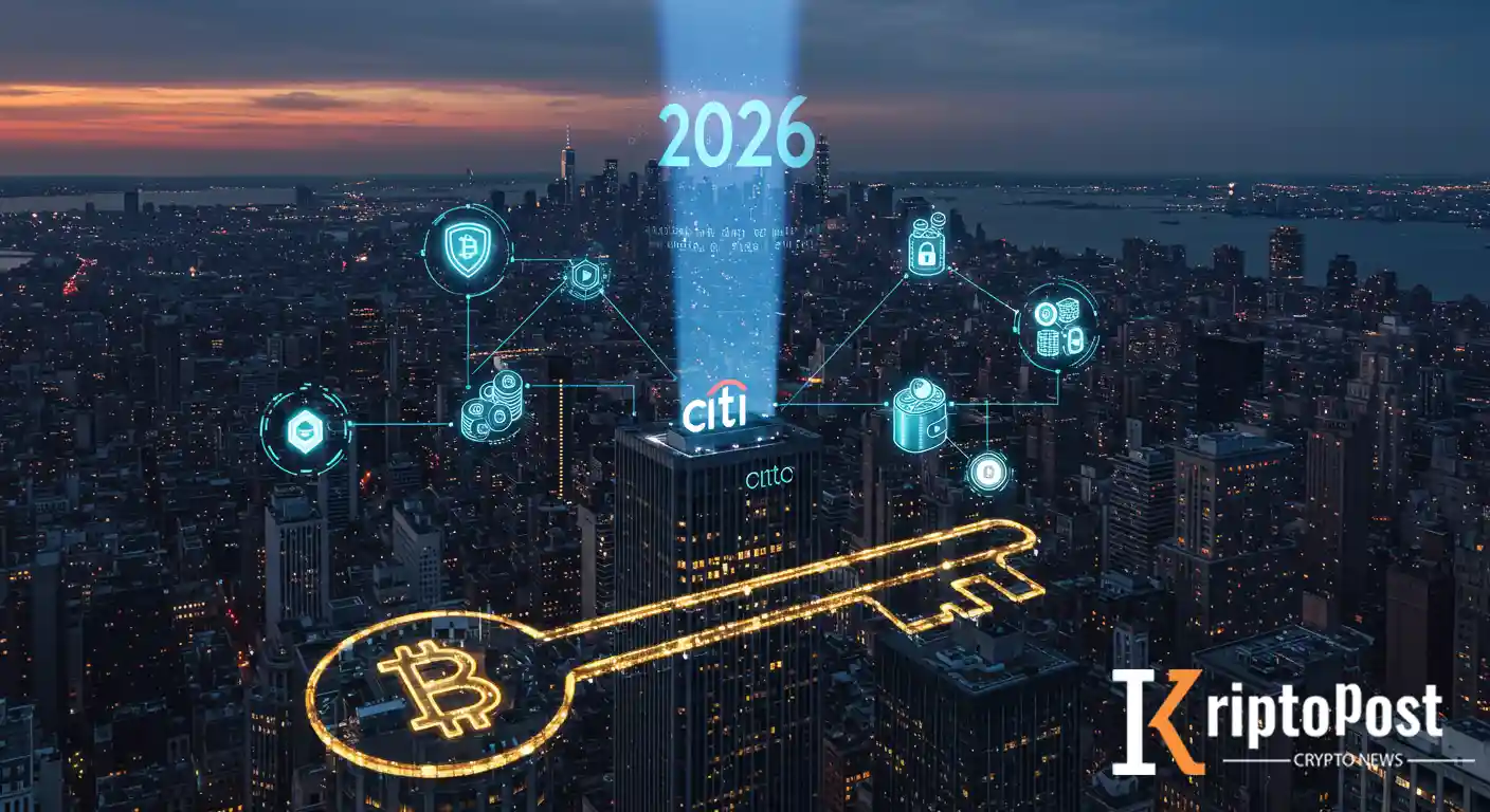 Citi 2026 İçin Kripto Varlık Saklama Hizmetini Hızlandırıyor