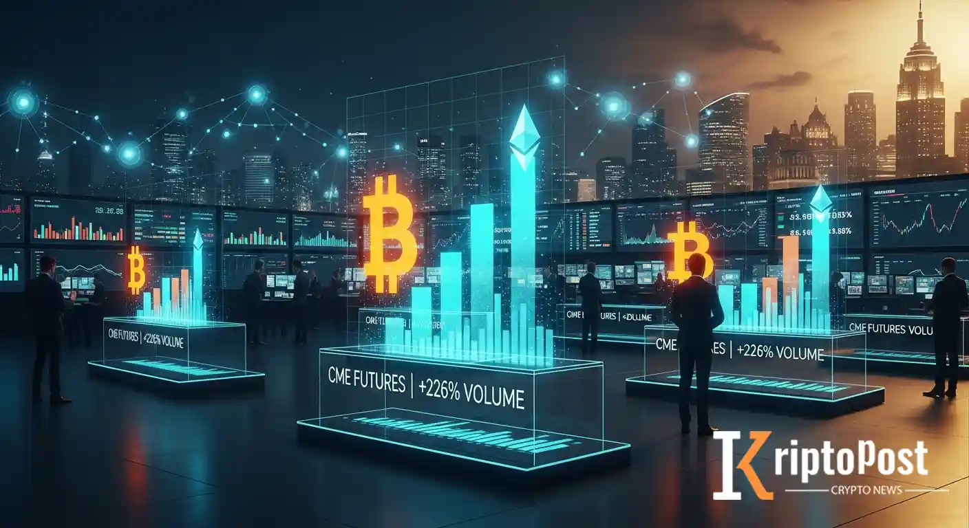 CME Group’ta Kripto Vadeli İşlem Hacmi Yüzde 226 Arttı