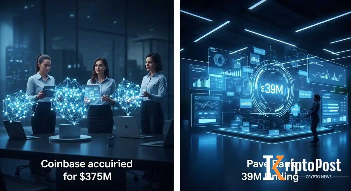 Coinbase Echo'yu 375 Milyon Dolara Satın Aldı; Pave Bank 39 Milyon Dolar Fon Topladı