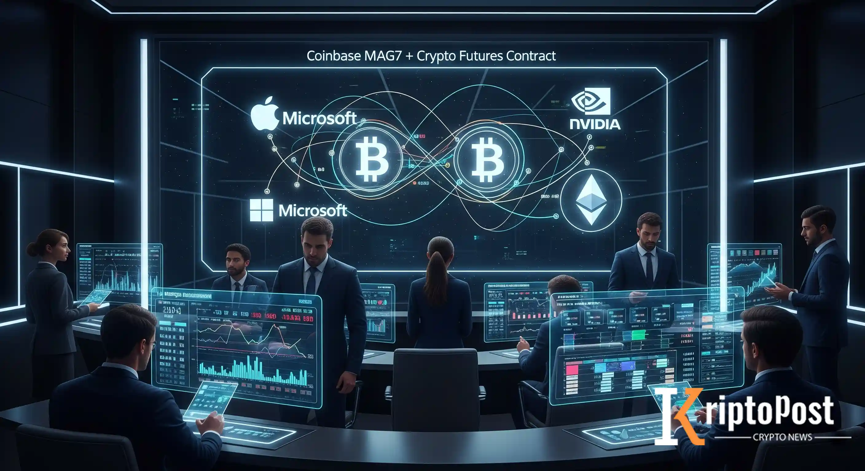 Coinbase, MAG7 Hisseleri Ve Kriptoyu İzleyen Vadeli İşlem Ürünü Başlatıyor