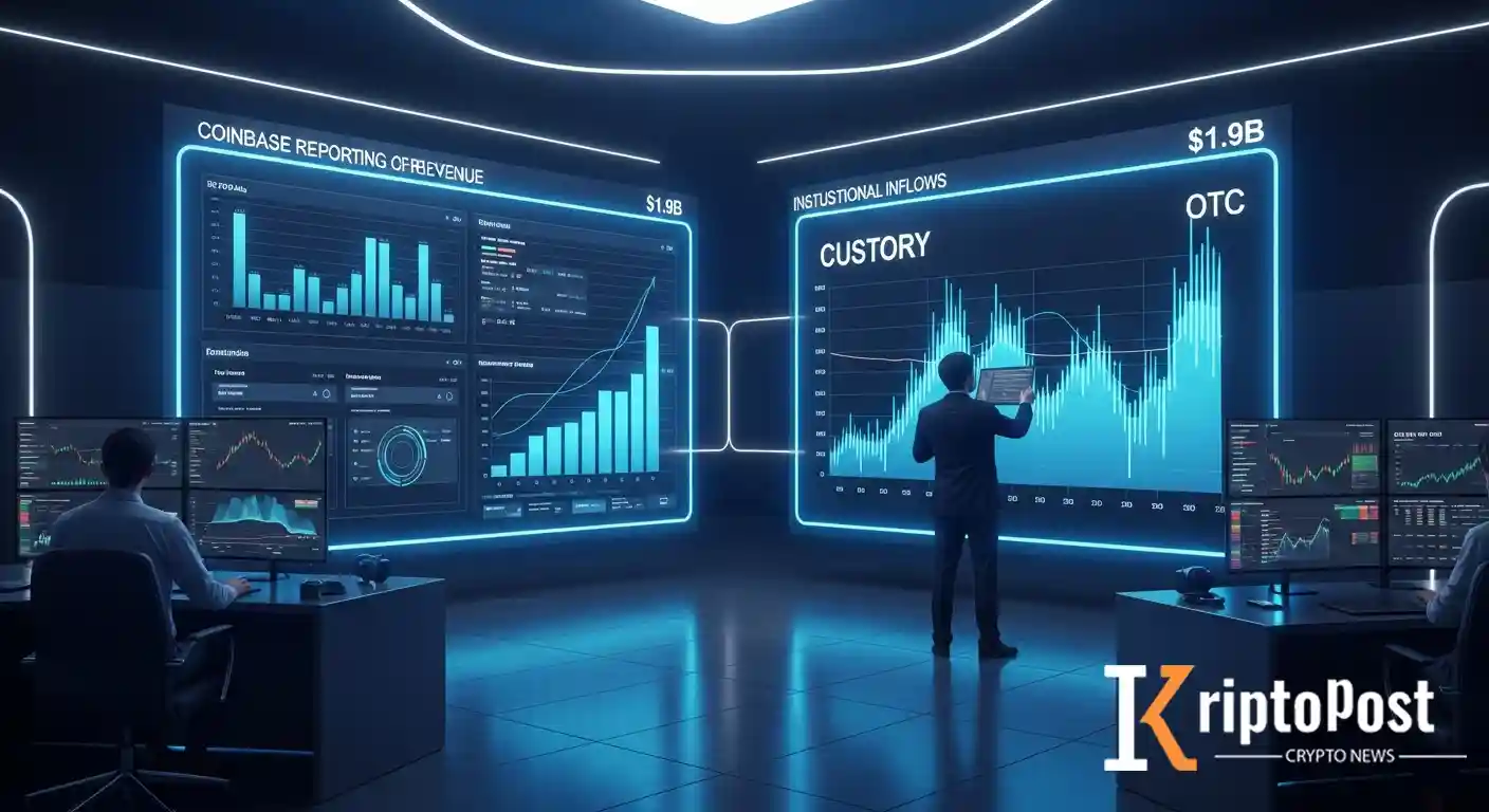 Coinbase Üçüncü Çeyrekte 1,9 Milyar Dolar Gelirle %25 Büyüme Açıkladı