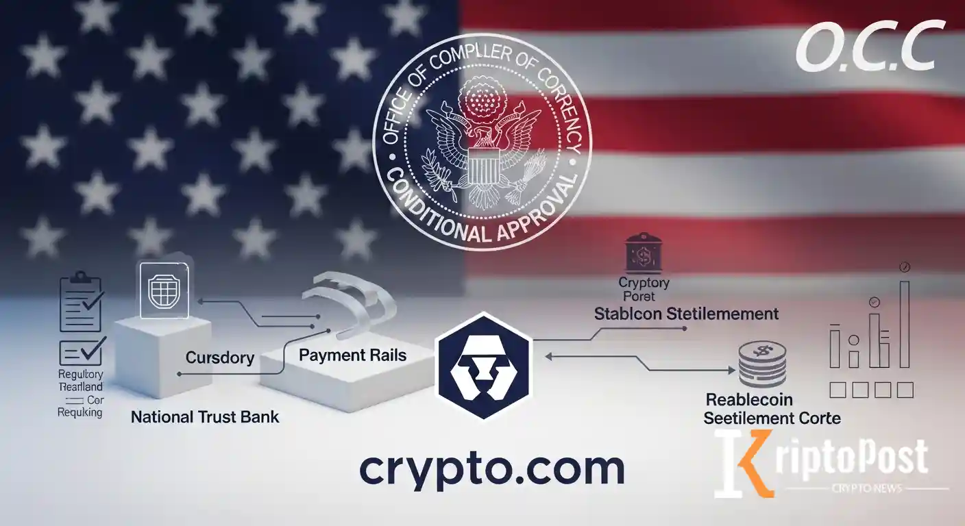 Crypto.com'a OCC'den Ulusal Emanet Bankası İçin Koşullu Onay