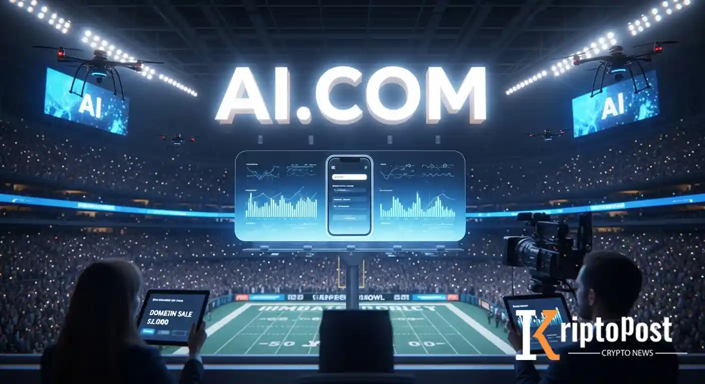Crypto.com AI.com'dan 70 Milyon Dolar Kazandı; Super Bowl Reklamı İçin Alan Adı Yeniden Açıldı