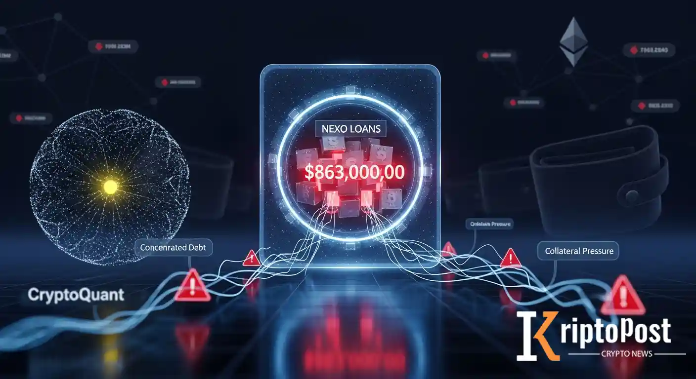 CryptoQuant 863 Milyon Dolarlık Nexo Kredilerini İşaret Etti; Geri Çekilmeye Rağmen Güven Sürüyor