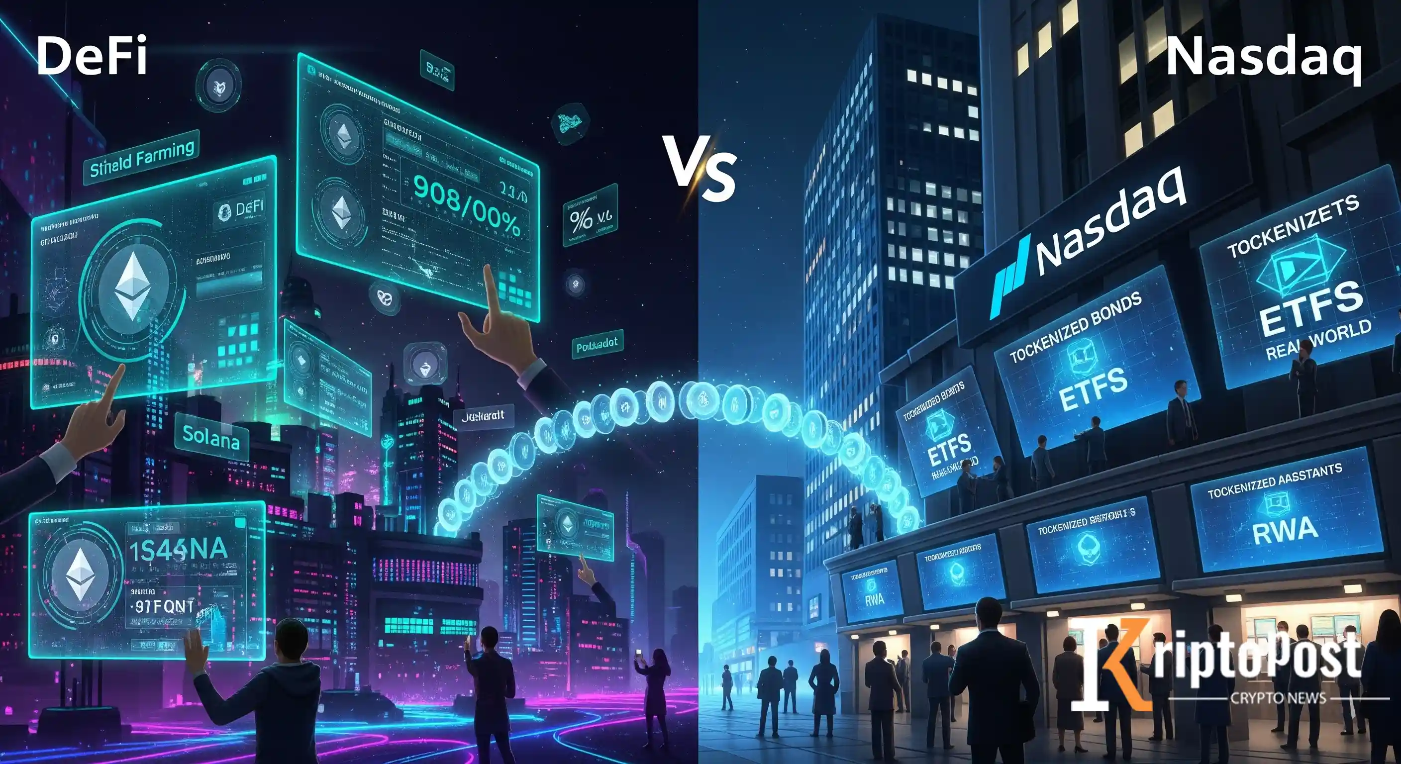 DeFi Ve Nasdaq: Gerçek Dünya Varlıklarının Tokenizasyon Yarışında Kim Öne Geçecek?