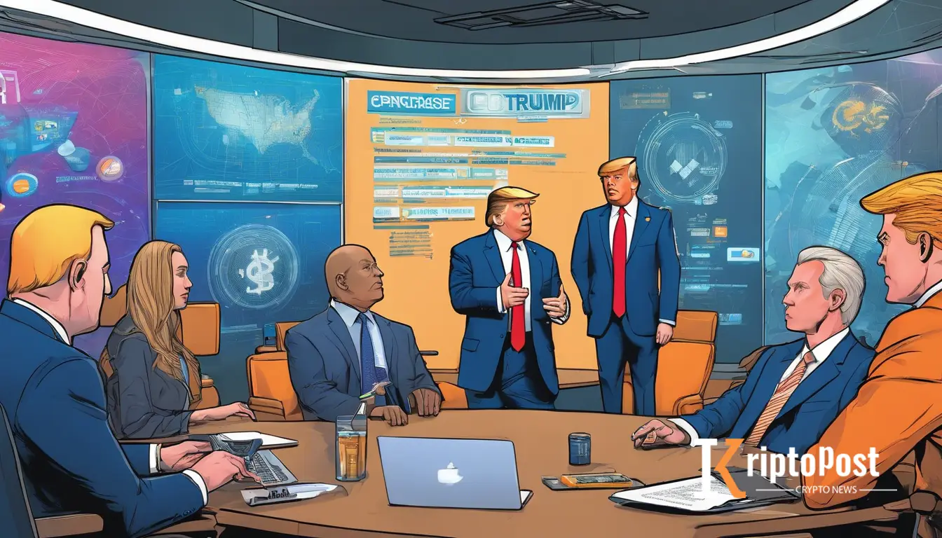 Donalt Trump Ve Coinbase Ceo'su Brian Armstrong Bir Araya Gelecek!