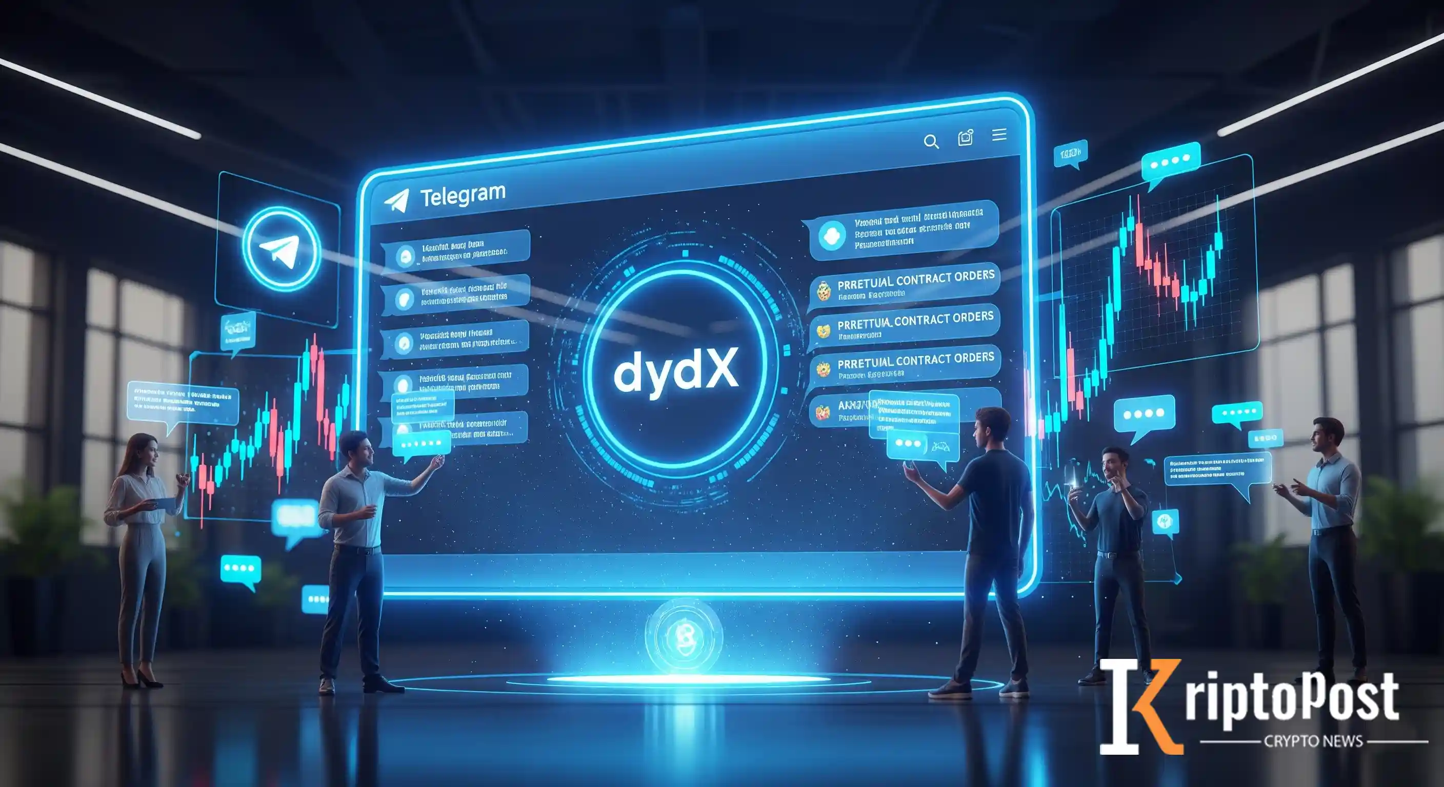 dYdX Yeniden Markalaşıyor: Telegram Üzerinde Perpetual Sözleşmelerle Sosyal Ticaret Hedefleniyor