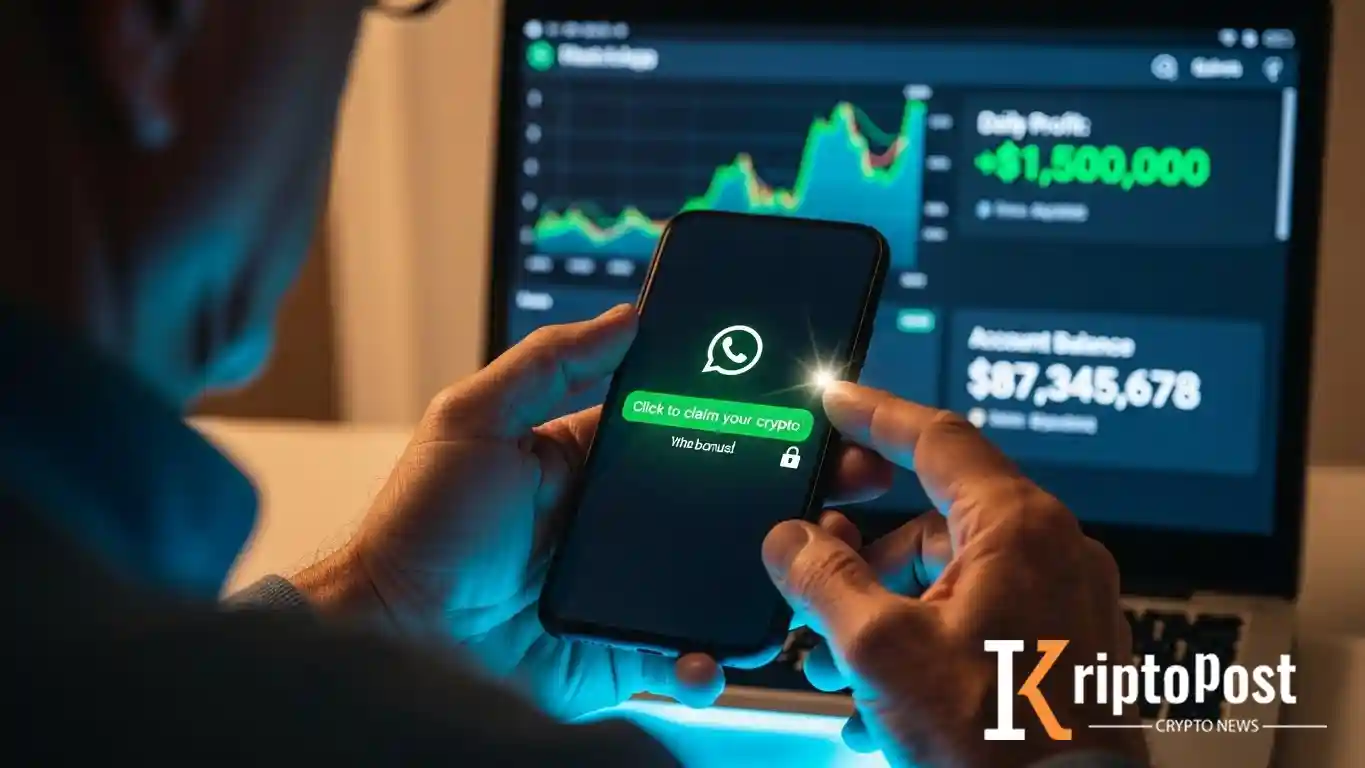 Emekli Mühendis Sahte WhatsApp Kripto Uygulamasında 130 Bin Dolarını Kaybetti