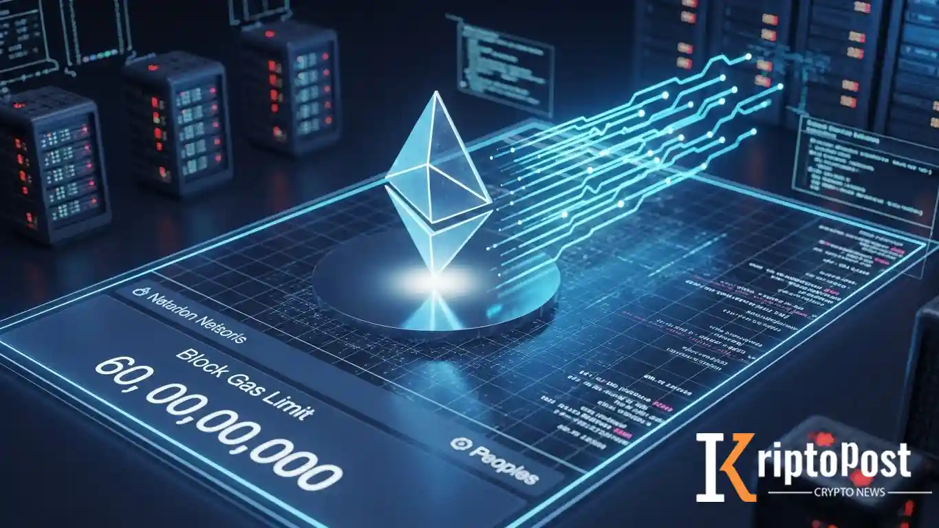 Ethereum Ağında Gas Limiti 4 Yılın Zirvesine Çıktı: Blok Başına 60 Milyon