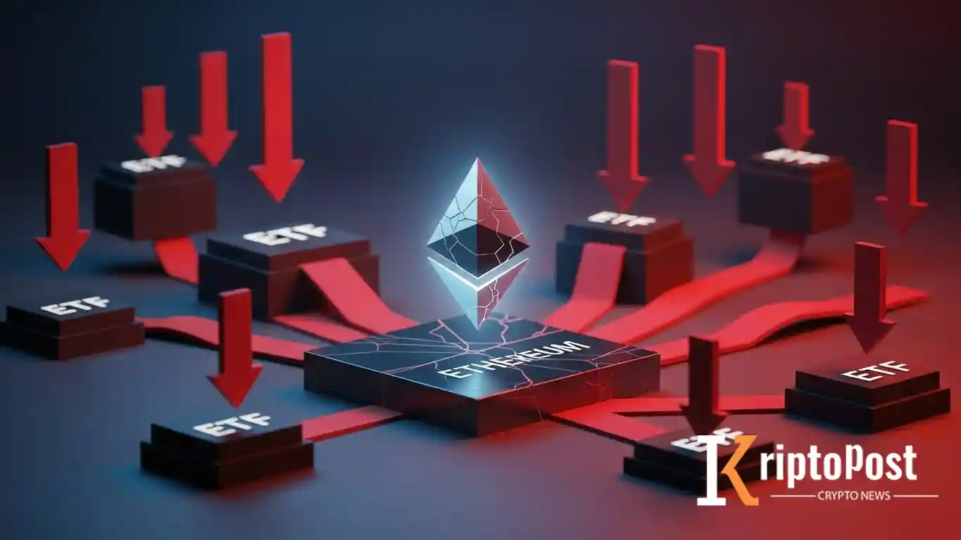 Ethereum ETF'lerinde 7 Günlük Para Çıkışı Devam Etti, ETH 3.000 Dolar Altında Sıkıştı