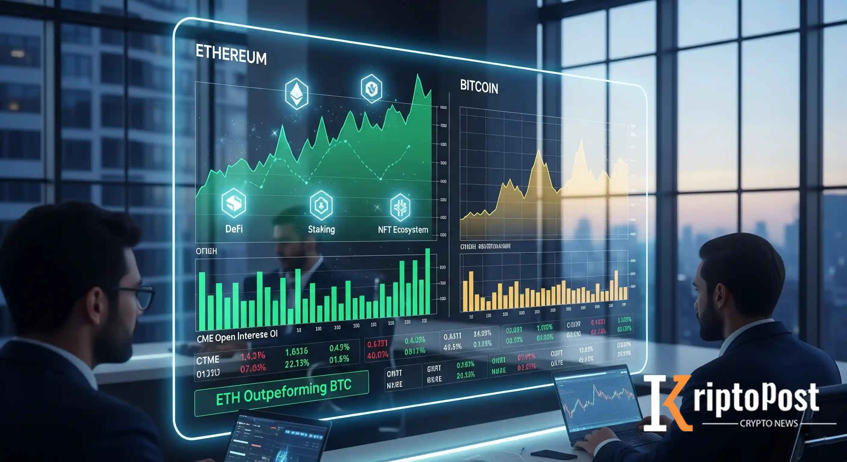 Ethereum Kurumsal İlgiyle Ayrışıyor: Bitcoin’e Göre Daha Sağlıklı Bir Görünüm