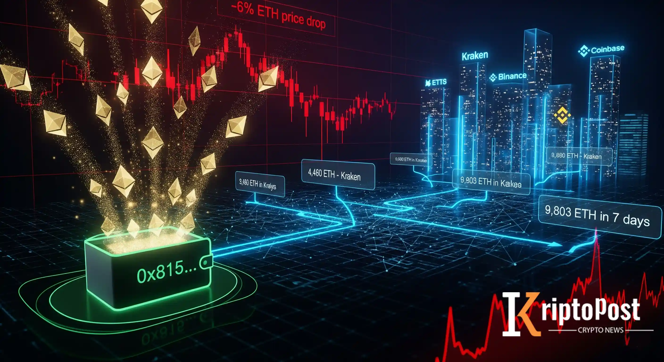Ethereum Ön Satış Cüzdanları Borsalara Yeniden ETH Transfer Ediyor: Satış Endişesi Artıyor