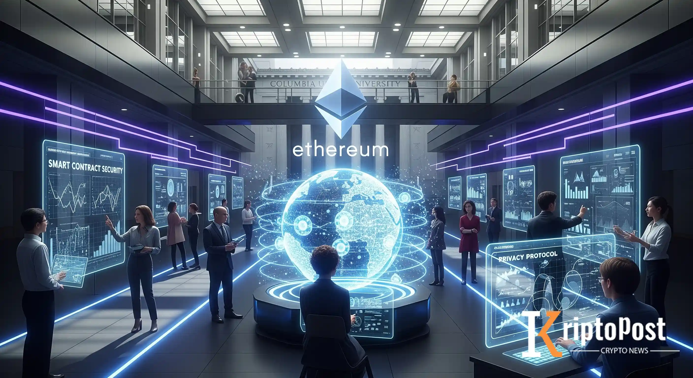 Ethereum Vakfı ve Columbia Üniversitesi Yeni Blokzincir Araştırma Merkezi Kuruyor
