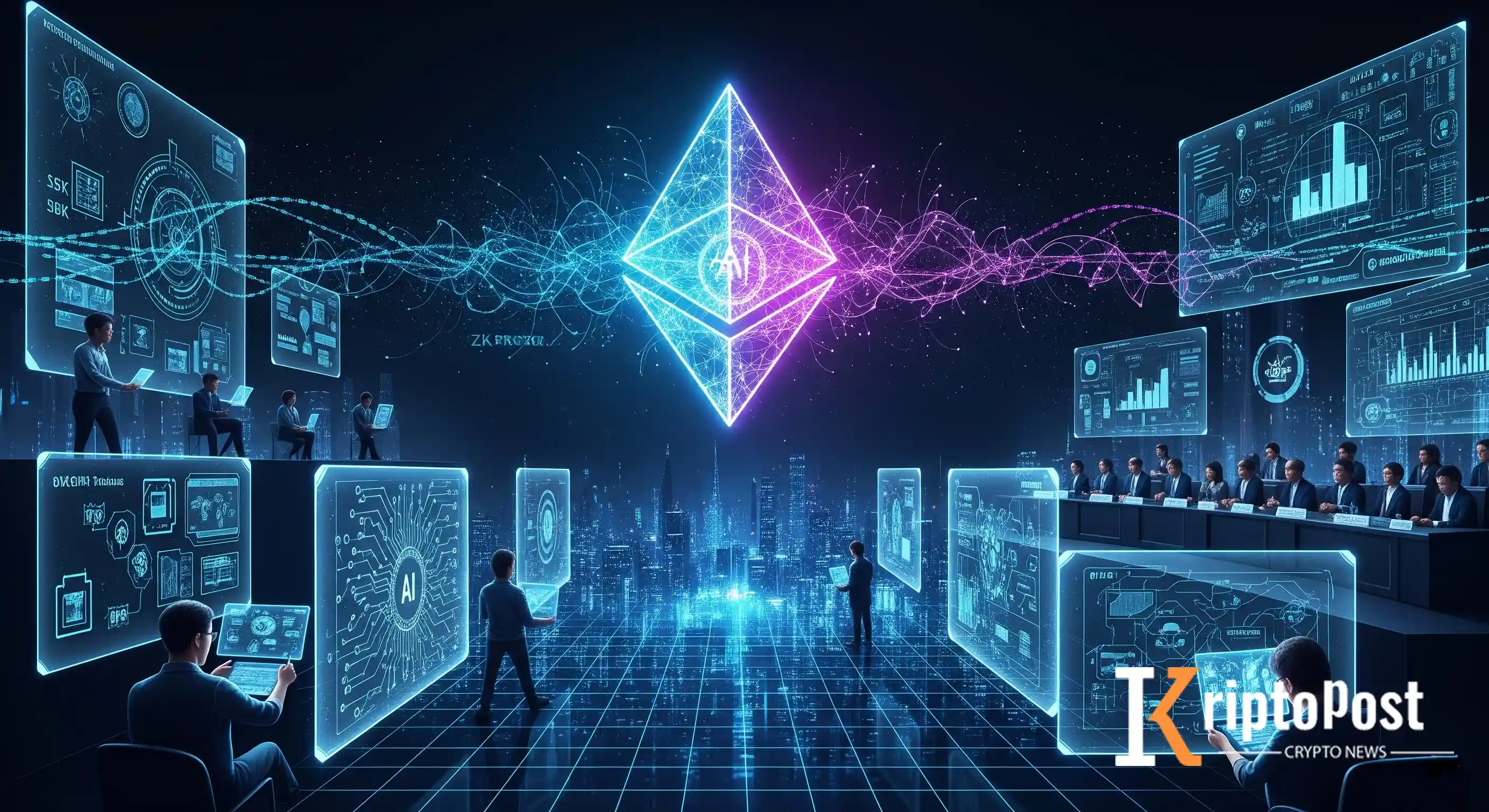 Ethereum Vakfı Yapay Zeka Ekibiyle Blokzincir Büyümesini Hedefliyor