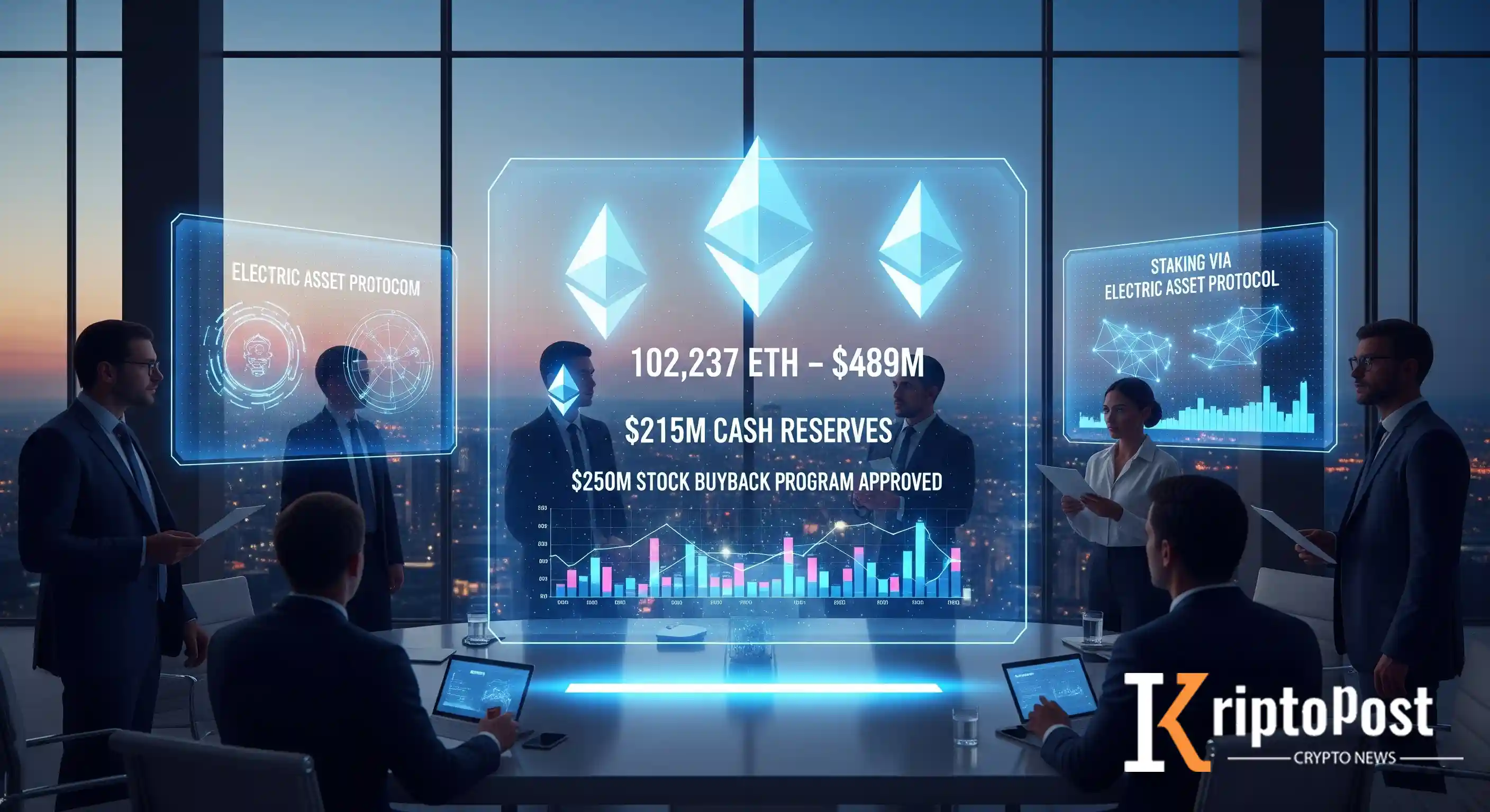 ETHZilla’dan 250 Milyon Dolarlık Geri Alım ve 489 Milyon Dolarlık Ethereum Varlığı Açıklandı