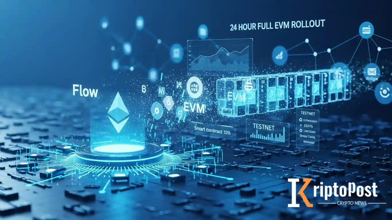 Flow Aşama 2’yi Açıkladı: Tam EVM İşlevselliği 24 Saat İçinde Hedefleniyor