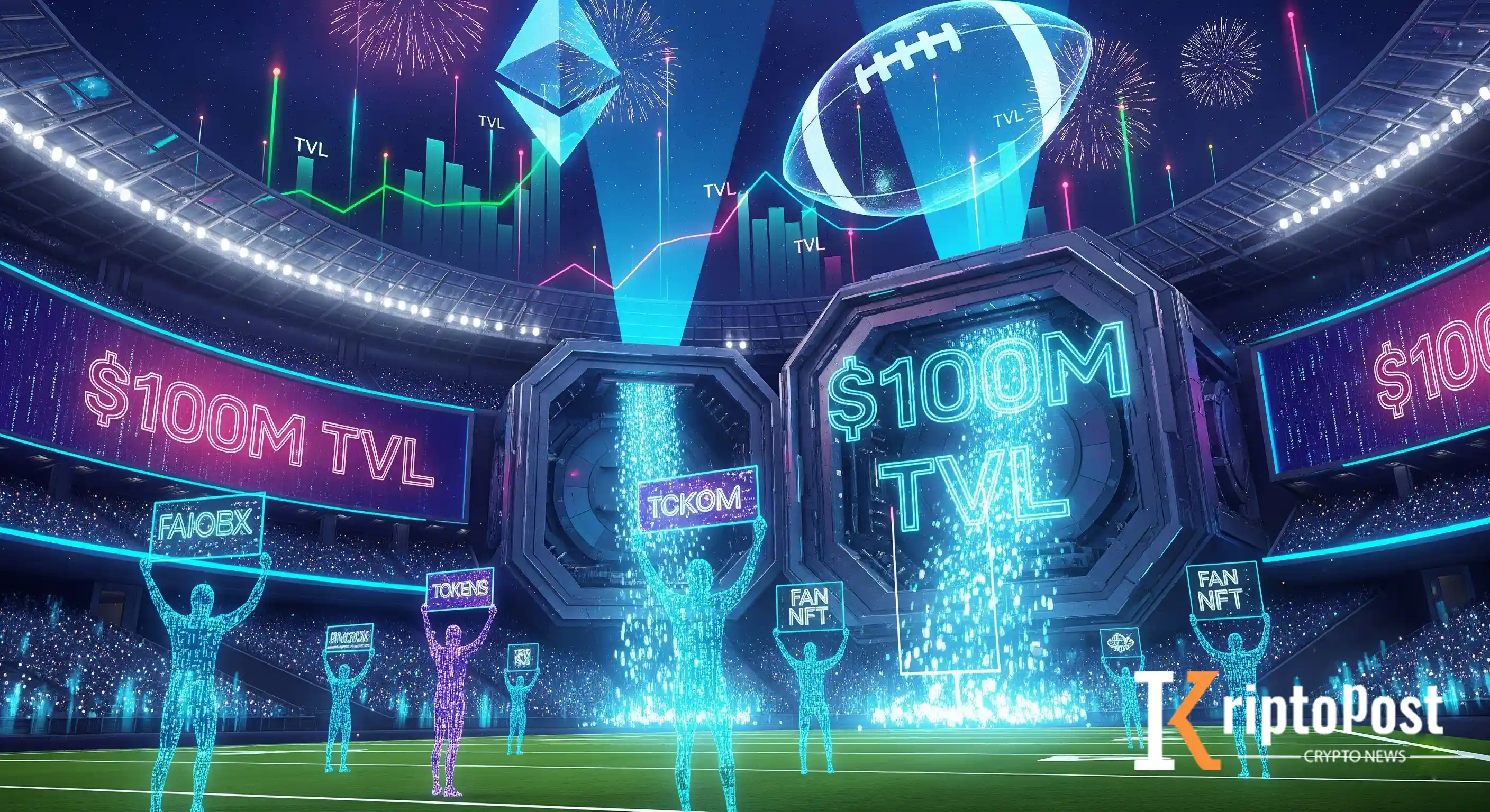 Football.Fun İki Haftada 100 Milyon Dolar TVL'e Ulaştı